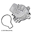 131-2494 Water Pump, OE Replacement Series