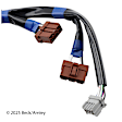 201-2083 Beck Arnley OE Replacement Ignition Lock Assembly - Direct Fit, Assembly