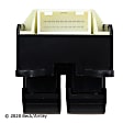 201-2720 Front, Driver Side Window Switch, Black, 6 Buttons