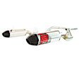 13-3663 Dual Full System Exhaust System, Aluminum, EXO Series