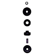 24-302074 Front, Driver or Passenger Side Shock, 4WD, B6 4600 Series