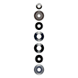 33-329093 Rear, Driver or Passenger Side  Shock, B6 4600 Series
