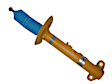 35-044031 Front, Passenger Side Bare Strut, B8 Sport Series