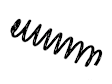 2008 Mercedes Benz ML350 - Coil Springs, With Front Coil; Standard Suspension Only, Sold Individually, B3 OE Replacement Series
