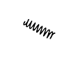 2008 BMW 335i - Rear, Coil Springs, Sedan; Standard Suspension Only, Sold Individually, B3 OE Replacement Series