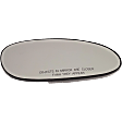 Passenger Side Mirror Glass, Non-Heated, No Blind Spot Feature