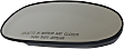 Passenger Side Mirror Glass, Heated, No Blind Spot Feature, Convex, With backing plate