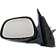 Driver Side Mirror, Power, Manual Folding, Non-Heated, Paintable, No Signal Light, No Memory, No Puddle Light, No Auto-Dimming, No Blind Spot Feature