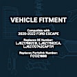 Driver Side Mirror, Power, Manual Folding, Non-Heated, Paintable, No Signal Light, No Memory, No Puddle Light, No Auto-Dimming, No Blind Spot Feature