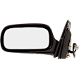 Driver Side Mirror, Power, Manual Folding, Non-Heated, Paintable, No Signal Light, No Memory, No Puddle Light, No Auto-Dimming, No Blind Spot Feature