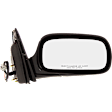 Passenger Side Mirror, Power Adjust, Manual Folding, Non-Heated, Paintable, No Signal Light, No Memory, No Puddle Light, No Auto-Dimming, No Blind Spot Feature