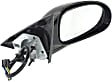 Passenger Side Mirror, Power, Manual Folding, Heated, Paintable, No Signal Light, No Memory, No Puddle Light, No Auto-Dimming, No Blind Spot Feature