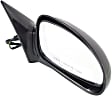 Passenger Side Mirror, Power, Manual Folding, Heated, Paintable, No Signal Light, No Memory, No Puddle Light, No Auto-Dimming, No Blind Spot Feature