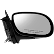 Passenger Side Mirror, Power Adjust, Manual Folding, Non-Heated, Paintable, No Signal Light, No Memory, No Puddle Light, No Auto-Dimming, No Blind Spot Feature