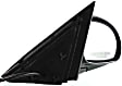 Passenger Side Mirror, Power Adjust, Manual Folding, Non-Heated, Paintable, No Signal Light, No Memory, No Puddle Light, No Auto-Dimming, No Blind Spot Feature