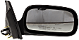 Passenger Side Mirror, Power, Manual Folding, Heated, Paintable, No Signal Light, With memory, No Puddle Light, No Auto-Dimming, No Blind Spot Feature