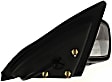 Passenger Side Mirror, Power, Manual Folding, Heated, Paintable, No Signal Light, With memory, No Puddle Light, No Auto-Dimming, No Blind Spot Feature