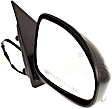 Passenger Side Mirror, Power, Manual Folding, Heated, Paintable, In-housing Signal Light, No Memory, No Puddle Light, No Auto-Dimming, No Blind Spot Feature, 6 Cyl., 3.6L Engine