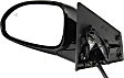 Driver Side Mirror, Power, Power Folding, Heated, Paintable, In-housing Signal Light, With memory, No Puddle Light, No Auto-Dimming, No Blind Spot Feature