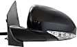 Driver Side Mirror, Power, Power Folding, Heated, Paintable, In-housing Signal Light, With memory, No Puddle Light, No Auto-Dimming, No Blind Spot Feature