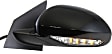 Driver Side Mirror, Power, Power Folding, Heated, Paintable, In-housing Signal Light, With memory, No Puddle Light, No Auto-Dimming, No Blind Spot Feature
