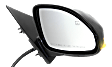 Passenger Side Mirror, Power, Power Folding, Heated, Paintable, In-housing Signal Light, With memory, No Puddle Light, No Auto-Dimming, No Blind Spot Feature