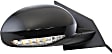 Passenger Side Mirror, Power, Power Folding, Heated, Paintable, In-housing Signal Light, With memory, No Puddle Light, No Auto-Dimming, No Blind Spot Feature