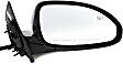 Passenger Side Mirror, Power, Power Folding, Heated, Paintable, In-housing Signal Light, With memory, No Puddle Light, No Auto-Dimming, No Blind Spot Feature