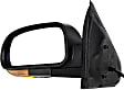 Driver Side Mirror, Power Adjust, Manual Folding, Heated, Textured Black, In-housing Signal Light, With memory, No Puddle Light, No Auto-Dimming, No Blind Spot Feature