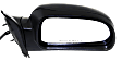 Passenger Side Mirror, Power, Manual Folding, Heated, Textured Black, In-housing Signal Light, With memory, No Puddle Light, No Auto-Dimming, No Blind Spot Feature