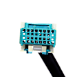 Passenger Side Mirror, Power, Manual Folding, Heated, Textured Black, In-housing Signal Light, With memory, No Puddle Light, No Auto-Dimming, No Blind Spot Feature