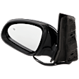 Driver Side Mirror, Power Adjust, Manual Folding, Heated, Paintable, No Signal Light, No Memory, No Puddle Light, No Auto-Dimming, No Blind Spot Feature