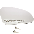 Passenger Side Mirror Glass, Non-Heated, No Blind Spot Feature