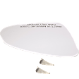 Passenger Side Mirror Glass, Non-Heated, No Blind Spot Feature