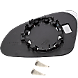 Passenger Side Mirror Glass, Non-Heated, No Blind Spot Feature