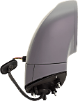 Passenger Side Mirror, Power Adjust, Manual Folding, Heated, Paintable, In-housing Signal Light, No Memory, No Puddle Light, No Auto-Dimming, No Blind Spot Feature