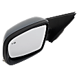 Driver Side Mirror, Power Adjust, Manual Folding, Heated, Paintable, In-Housing Signal Light, With Memory, With Puddle Light, No Auto-Dimming, With Blind Spot Detection in Glass