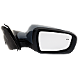 Passenger Side Mirror, Power Adjust, Manual Folding, Heated, Paintable, In-Housing Signal Light, With Memory, With Puddle Light, No Auto-Dimming, With Blind Spot Detection in Glass