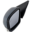 Driver Side Mirror, Power Adjust, Manual Folding, Heated, Paintable, In-Housing Signal Light, With Memory, With Puddle Light, No Auto-Dimming, With Blind Spot Detection in Glass