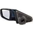 Driver Side Mirror, Power Adjust, Manual Folding, Heated, Paintable, In-Housing Signal Light, With Memory, With Puddle Light, No Auto-Dimming, With Blind Spot Detection in Glass