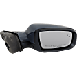 Passenger Side Mirror, Power, Manual Folding, Heated, Paintable, In-Housing Signal Light, With Memory, With Puddle Light, No Auto-Dimming, With Blind Spot Detection in Glass