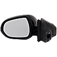 Driver Side Mirror, Power Adjust, Non-Heated, Manual Folding, Paintable, No Signal Light, No Memory, No Puddle Light, No Auto-Dim, No Blind Spot Feature
