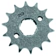 1977 Honda XL125 - KYMCO Front Sprocket 428 14T, Steel, Natural