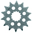 2002 Kawasaki KX250 - Yamaha Front Sprocket 520 16T, Steel, Natural