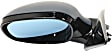 Driver Side Mirror, Power, Manual Folding, Heated, Paintable, No Signal Light, Memory, Puddle Light, Auto-Dimming, and Blind Spot Feature, Wagon, For Models With Shadow Line