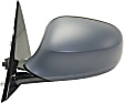 Driver Side Mirror, Power, Manual Folding, Heated, Paintable, No Signal Light, Memory, Puddle Light, Auto-Dimming, and Blind Spot Feature, Wagon, For Models With Shadow Line