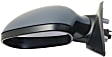 Driver Side Mirror, Power, Manual Folding, Heated, Paintable, No Signal Light, Memory, Puddle Light, Auto-Dimming, and Blind Spot Feature, Wagon, For Models Without Shadow Line