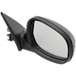 Passenger Side Mirror, Power, Manual Folding, Heated, Paintable, No Signal Light, Memory, Puddle Light, Auto-Dimming, and Blind Spot Feature, Wagon, For Models Without Shadow Line