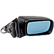 Passenger Side Mirror, Power Adjust, Non-Heated, Manual Folding, Paintable, No Signal Light, No Memory, No Puddle Light, No Auto-Dimming, No Blind Spot Feature