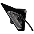 Passenger Side Mirror, Power Adjust, Non-Heated, Manual Folding, Paintable, No Signal Light, No Memory, No Puddle Light, No Auto-Dimming, No Blind Spot Feature